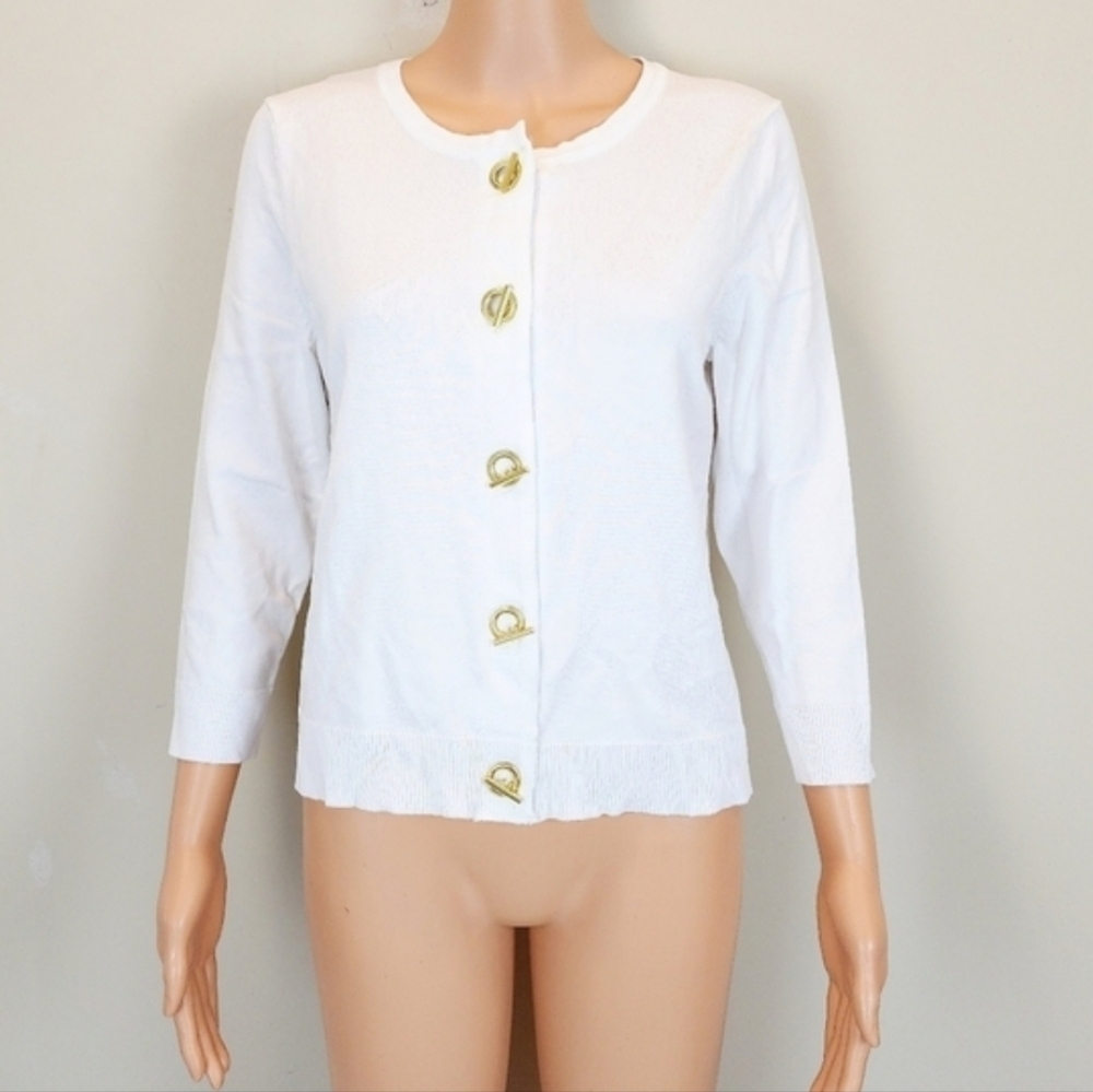 Promise Studio Long Sleeve Cardigan Sweater Size L